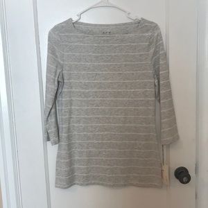 Boat neck top